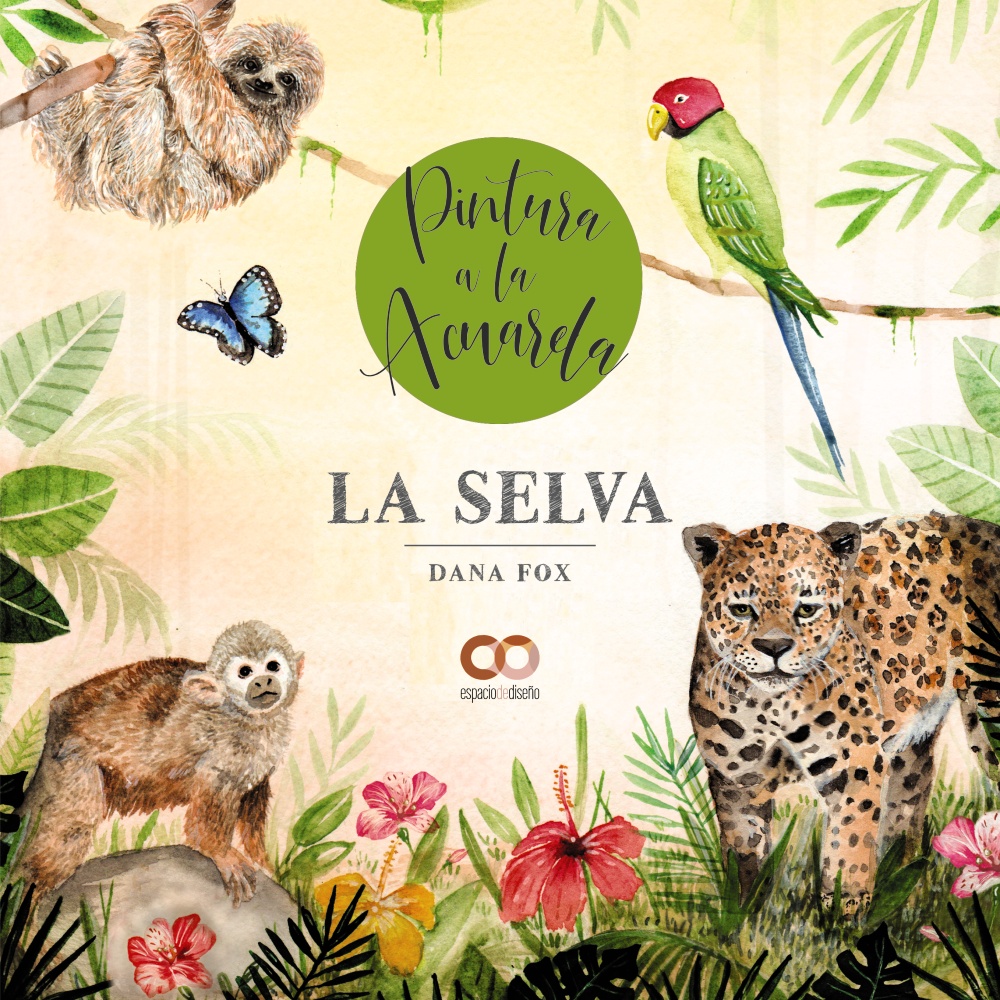 La selva. Pintura a la acuarela