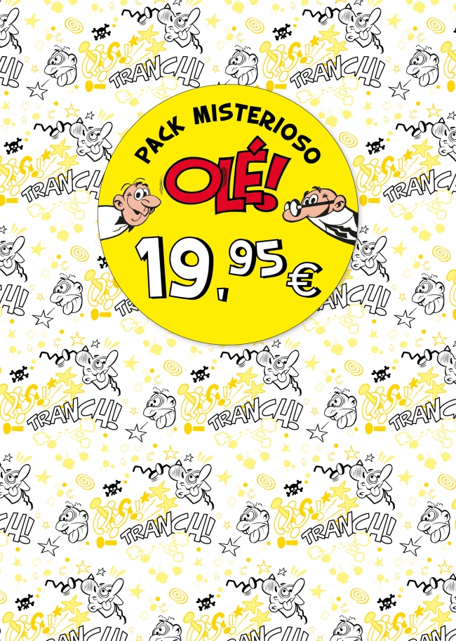 Pack misterioso Olé! amarillo (Olé! Mortadelo)