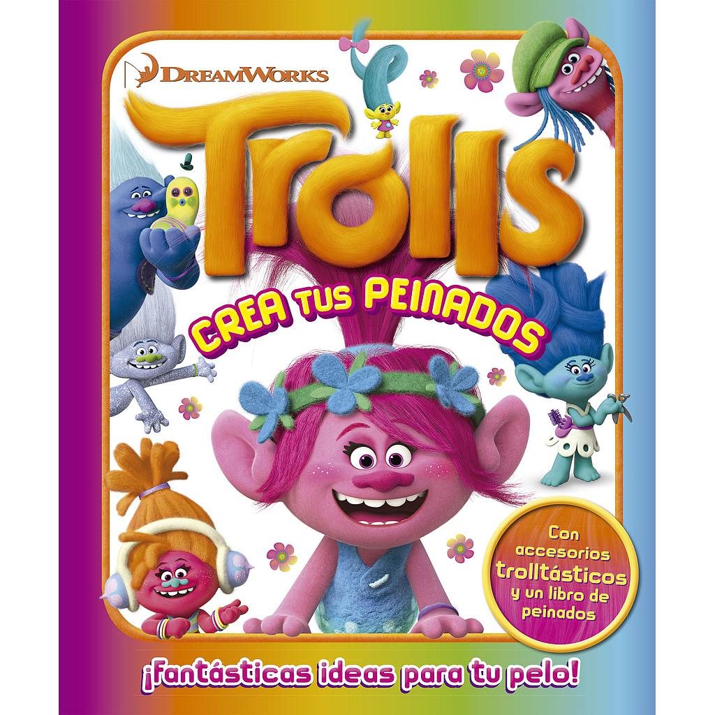 Trolls. Caja metálica. Crea tus peinados