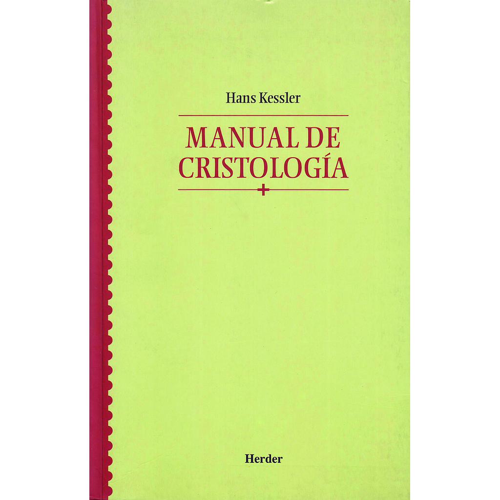 Manual de Cristología