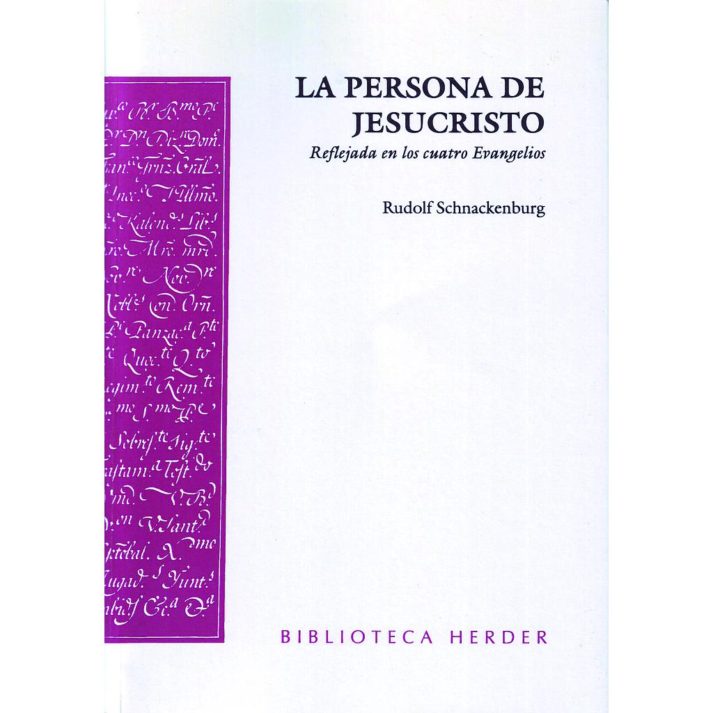 La persona de Jesucristo
