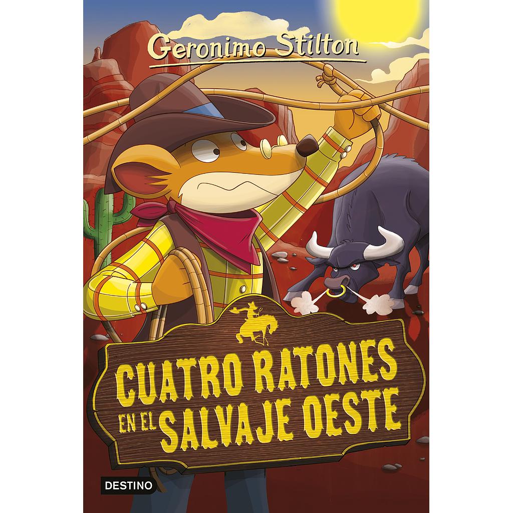 Cuatro ratones en el salvaje oeste