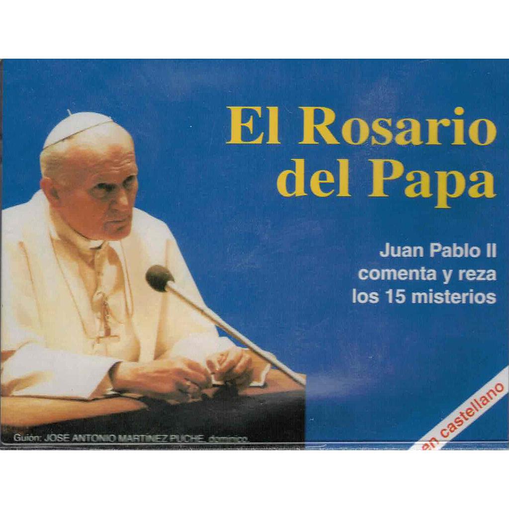 El rosario del papa  15 misterios Cassette