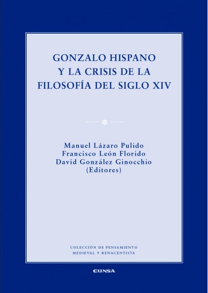 Gonzalo Hispano y la crisis de la filosofía del siglo XIV