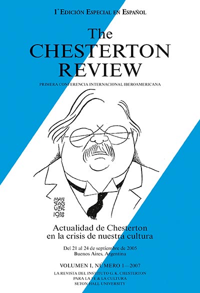 The Chesterton review 1