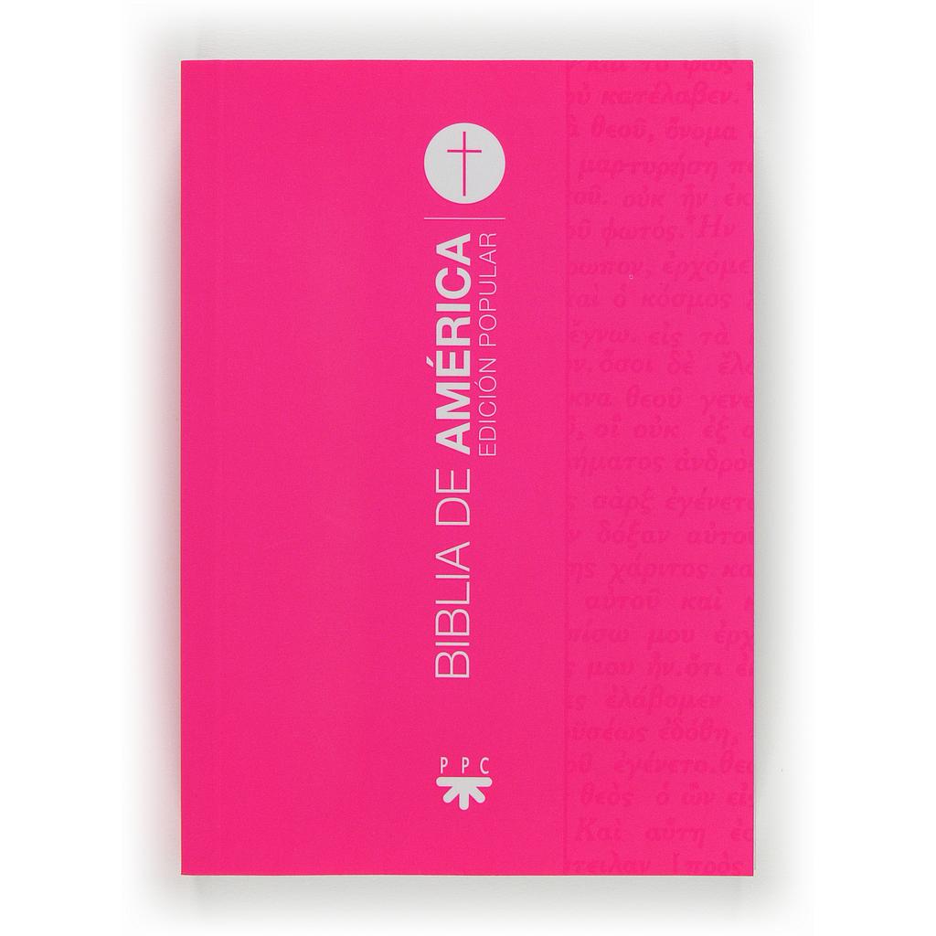 Biblia de América. Popular Fucsia