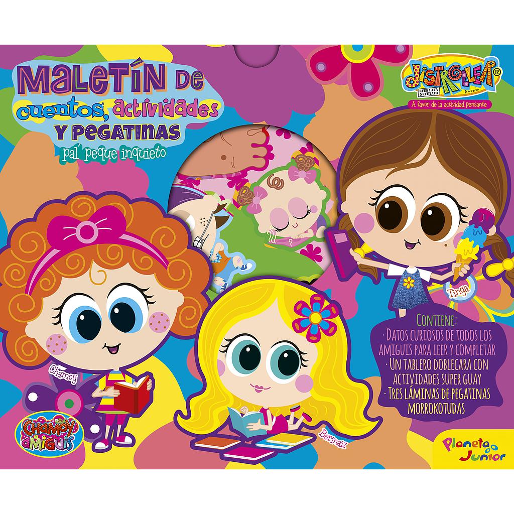 Distroller. Maletín de cuentos, actividades y pegatinas