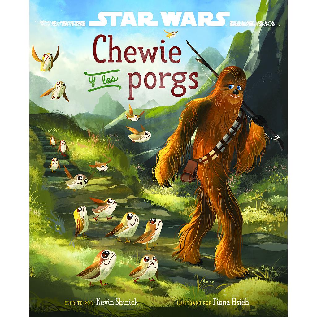Star Wars. Los últimos Jedi. Chewie y los porgs