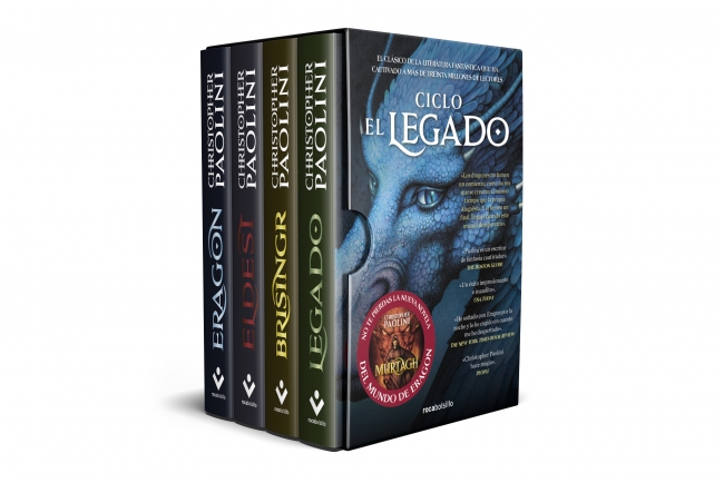 Ciclo El Legado (edición estuche con: Eragon | Eldest | Brisingr | Legado)