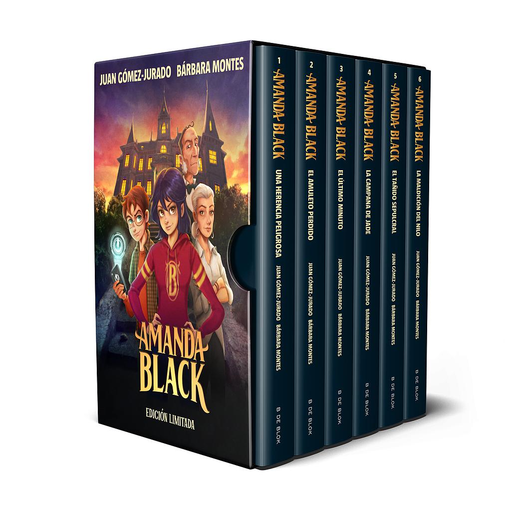 Amanda Black - Pack con los libros del 1 al 6 (edición limitada)