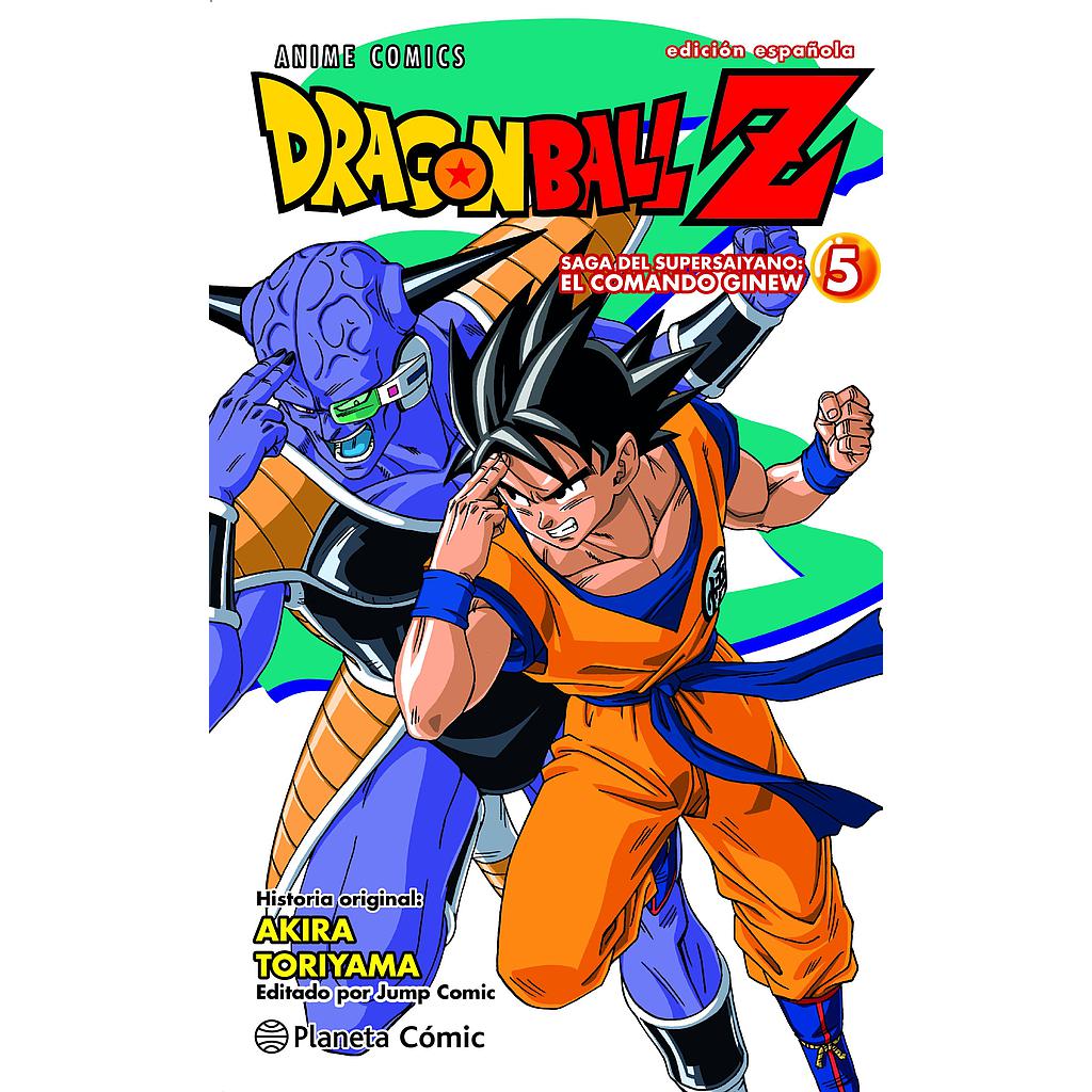 Dragon Ball Z Anime Comics Saga del comando Ginew nº 05/06