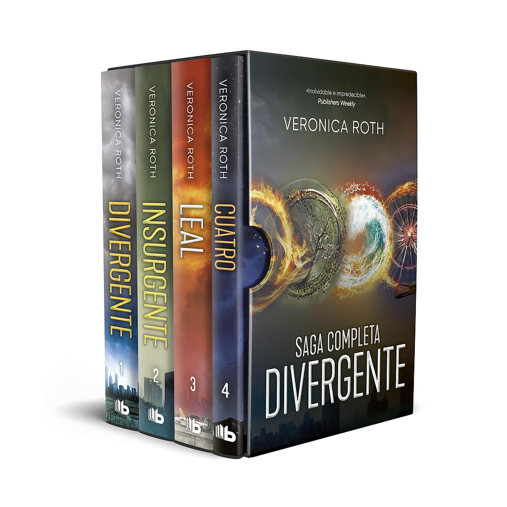 Divergente - Divergente (estuche con: Divergente | Insurgente | Leal | Cuatro)