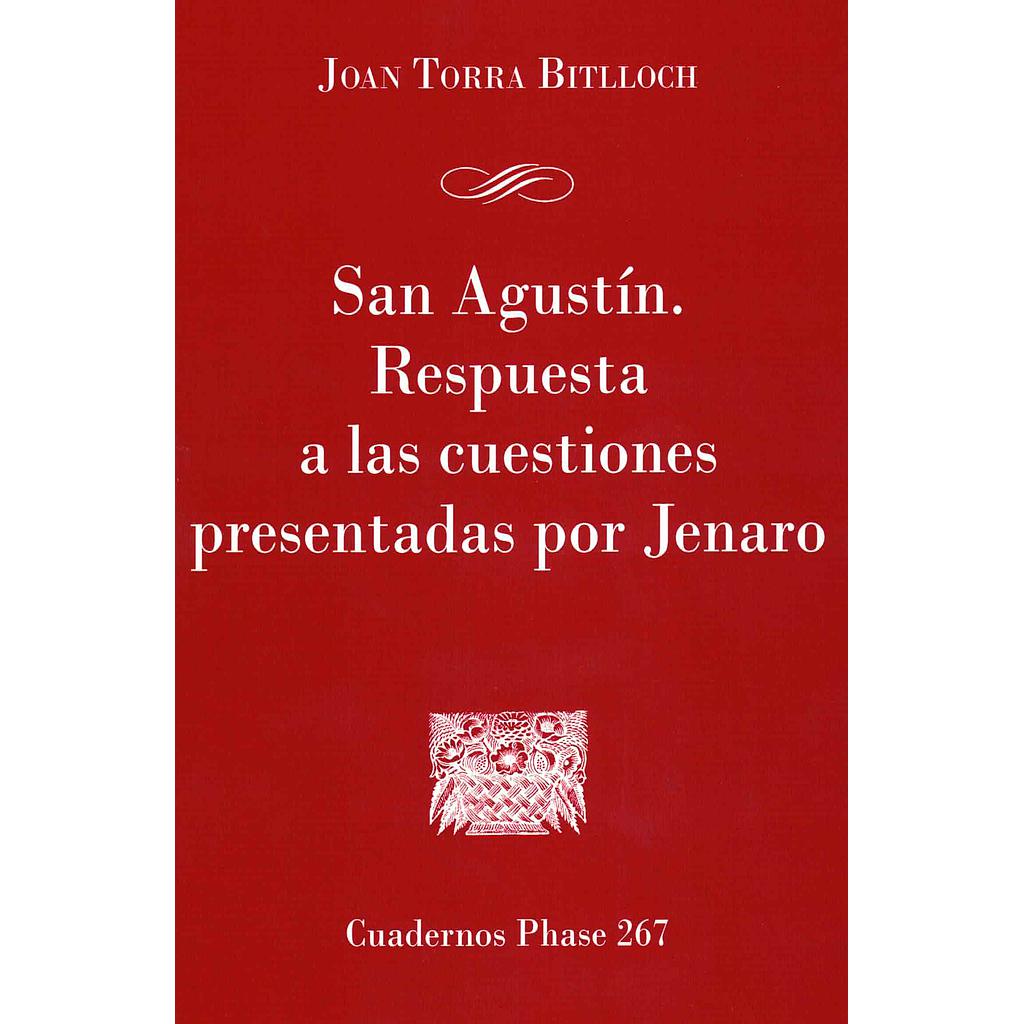 San Agustín. Respuesta a las cuestiones presentadas por Jenaro