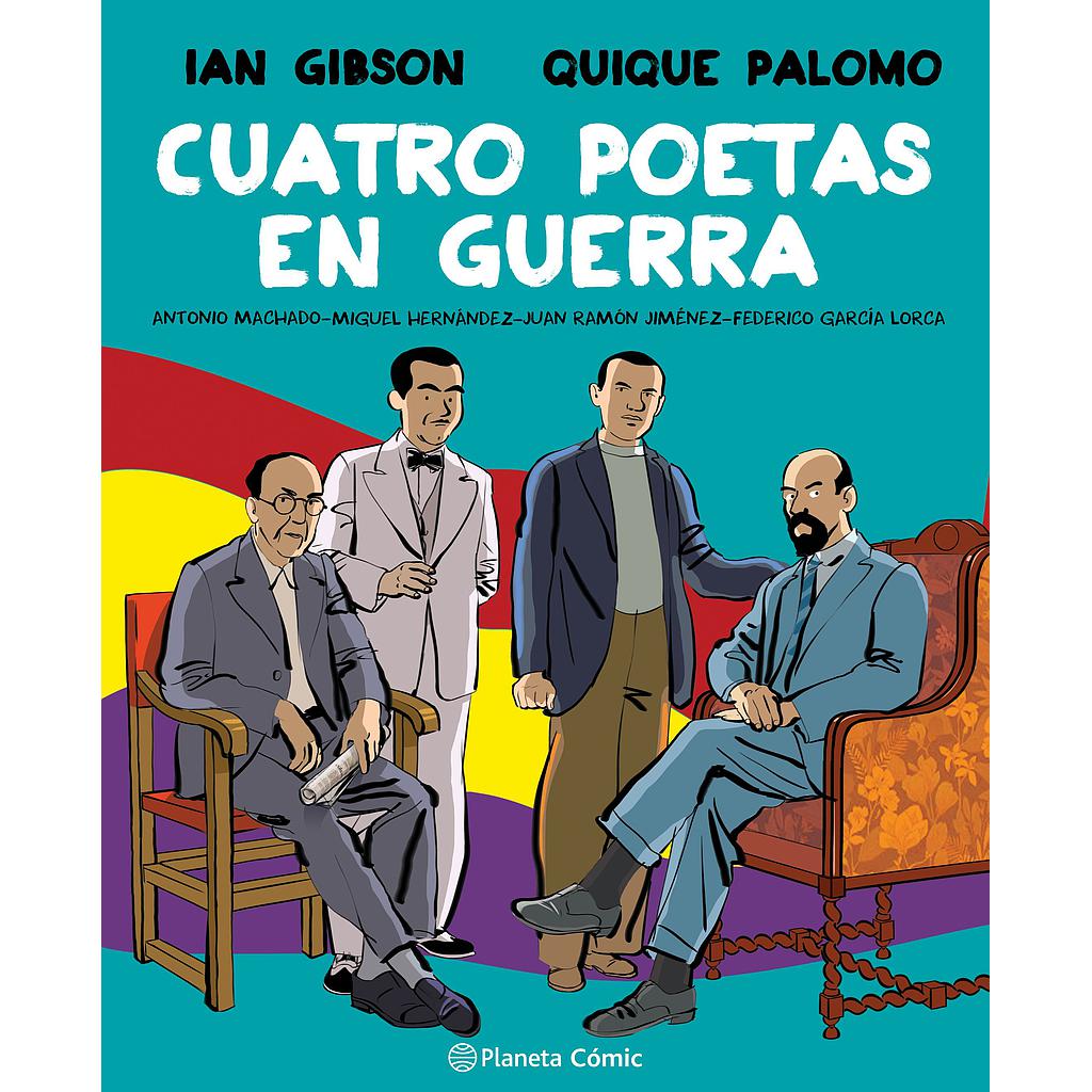 Cuatro poetas en guerra (novela gráfica)