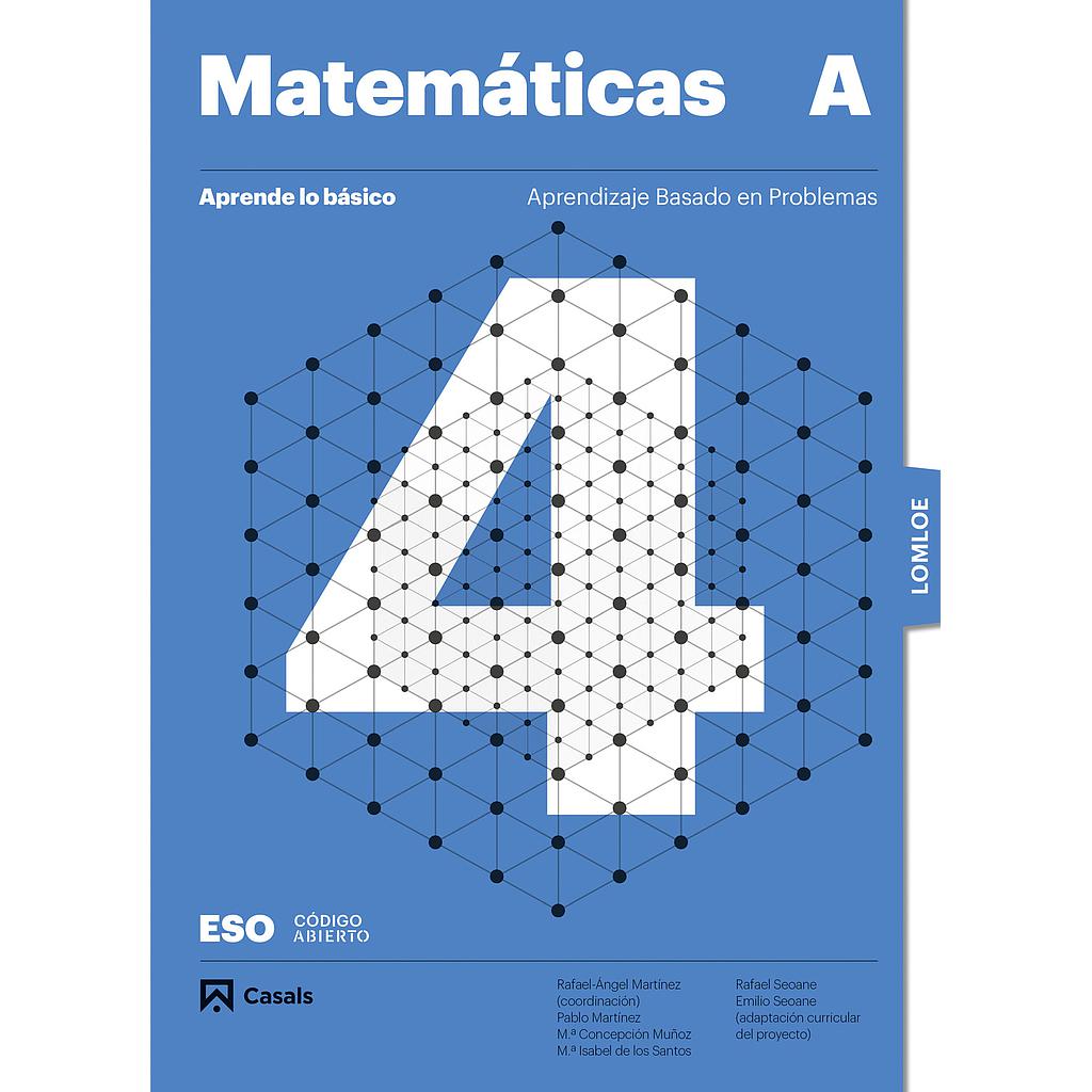 Aprende lo básico. Matemáticas 4 A ESO. LOMLOE