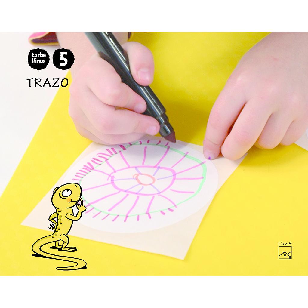 Cuaderno Trazo 5 años. Torbellinos