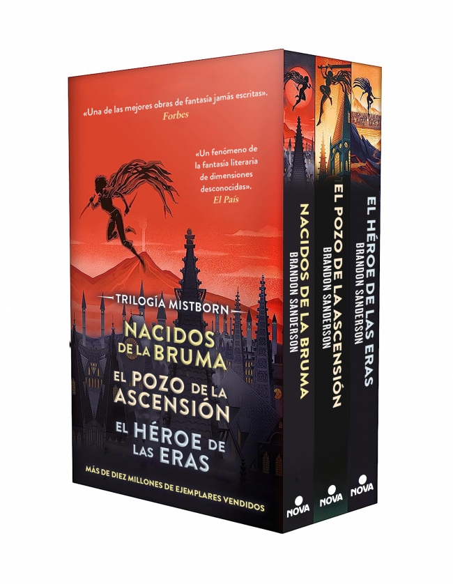 Estuche Trilogía Original Mistborn (Nacidos de la Bruma | El Pozo de la Ascensión | El Héroe de las Eras) (Trilogía Original Mistborn)