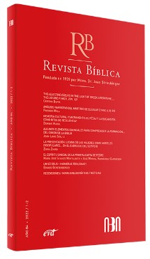 Revista Bíblica 2022/1-2- Año 84  