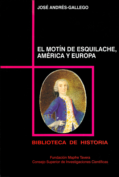 El motín de Esquilache, América y Europa