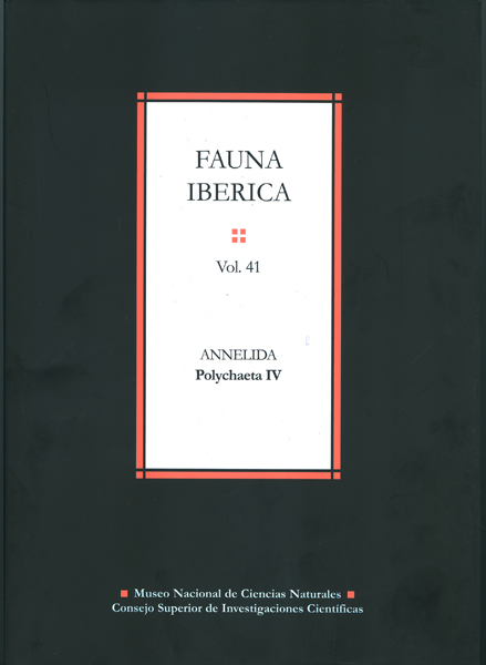 Fauna Iberica Vol 41 Annelida: Polychaeta IV