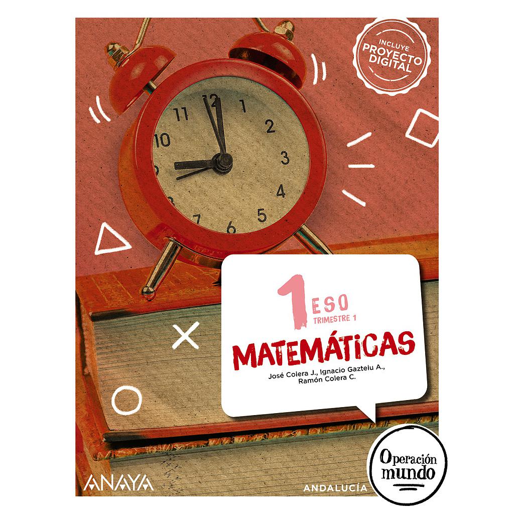 Matemáticas 1. Trimestres