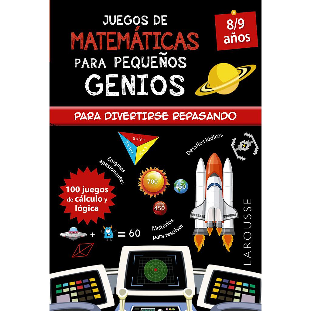 Juegos de matemáticas para pequeños genios 8-9 años