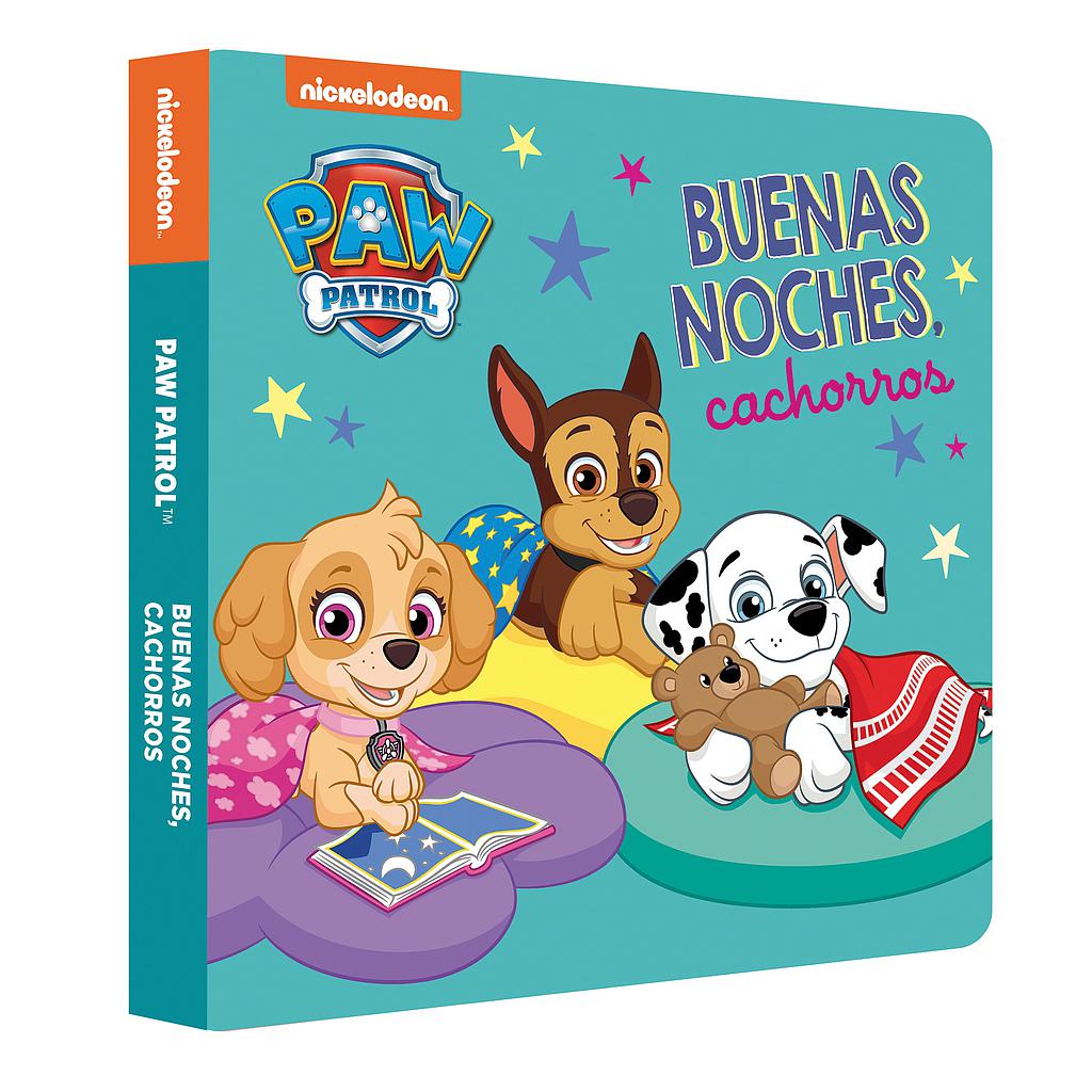 Paw Patrol | Patrulla Canina. Libro de cartón - Buenas noches, cachorros