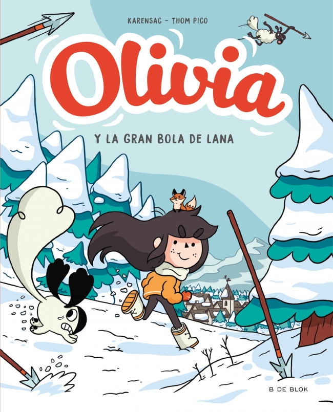 Olivia y la gran bola de lana (Olivia 3)