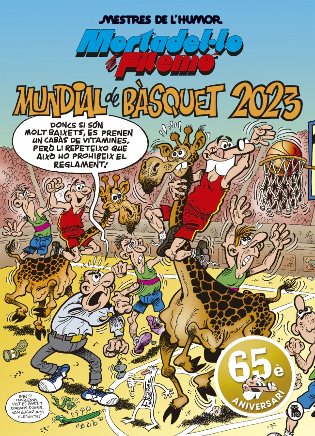 Mortadel·lo i Filemó. Mundial de bàsquet 2023 (Mestres de l'Humor 61)