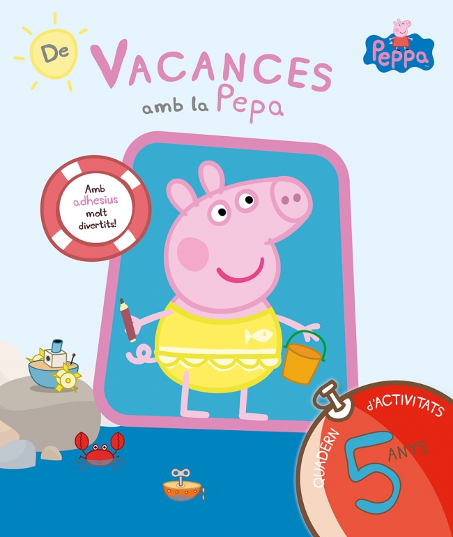 Peppa Pig. Quadern de vacances 5 anys - De vacances amb la Pepa