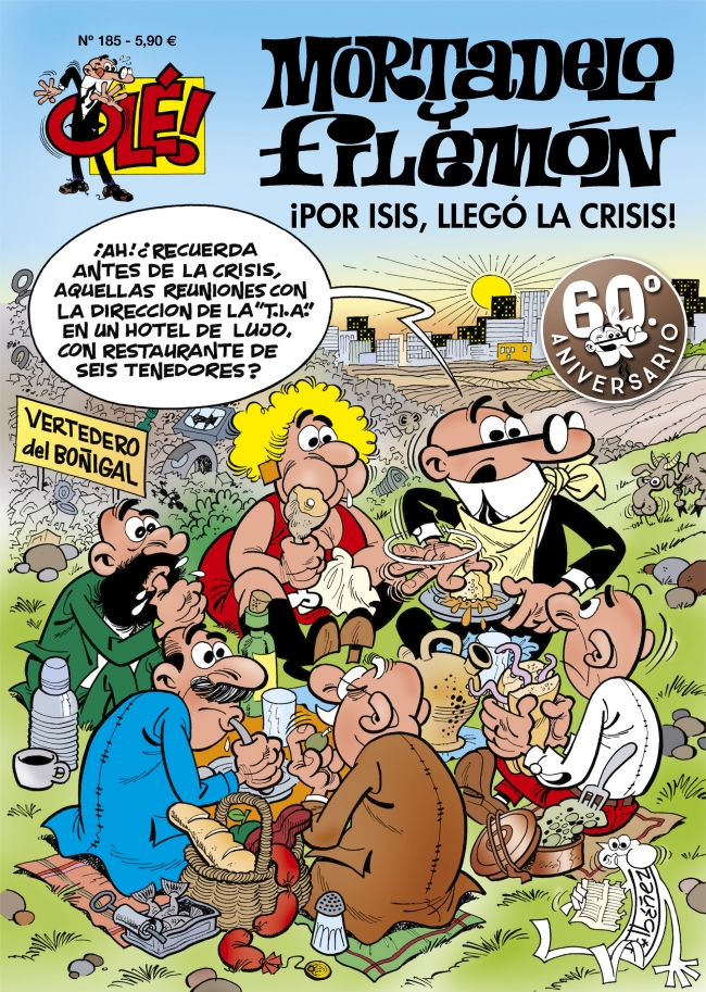 Mortadelo y Filemón. ¡Por Isis! ¡Llegó la crisis! (Olé! Mortadelo 185)