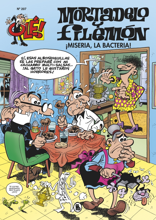 Mortadelo y Filemón. ¡Miseria, la Bacteria! (Olé! Mortadelo 207)