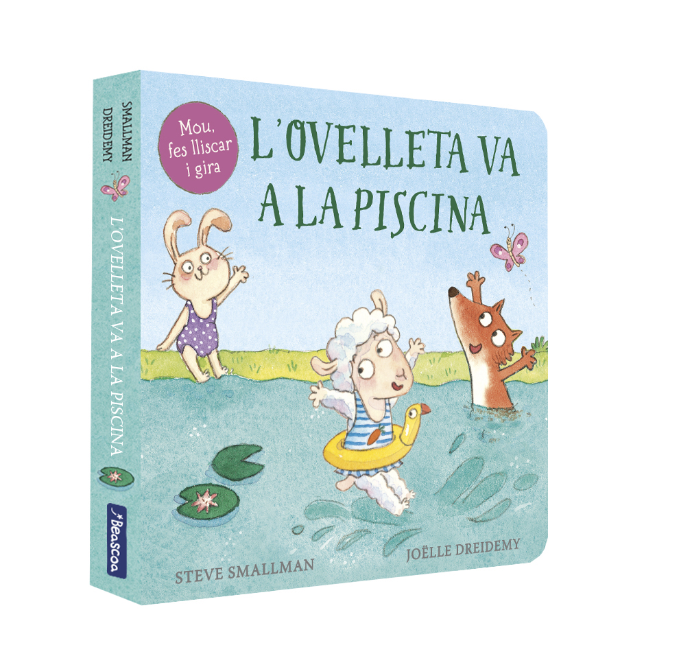 L'ovelleta va a la piscina (L'ovelleta que va venir a sopar. Llibre de cartró)