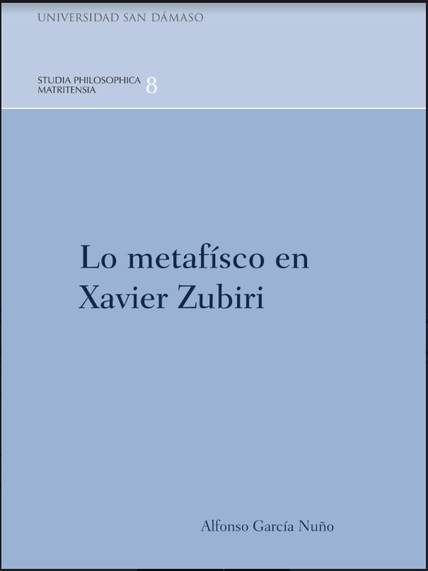 LO METAFÍSICO EN XAVIER ZUBIRI