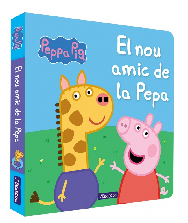 Peppa Pig. Llibre de cartró - El nou amic de la Pepa
