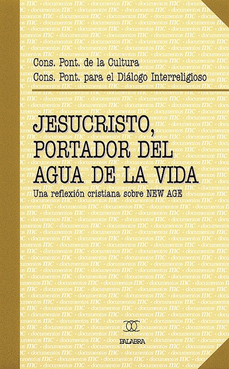 Jesucristo, portador del agua de la vida