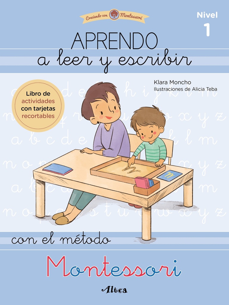 Aprendo a leer y escribir con el método Montessori (nivel 1)