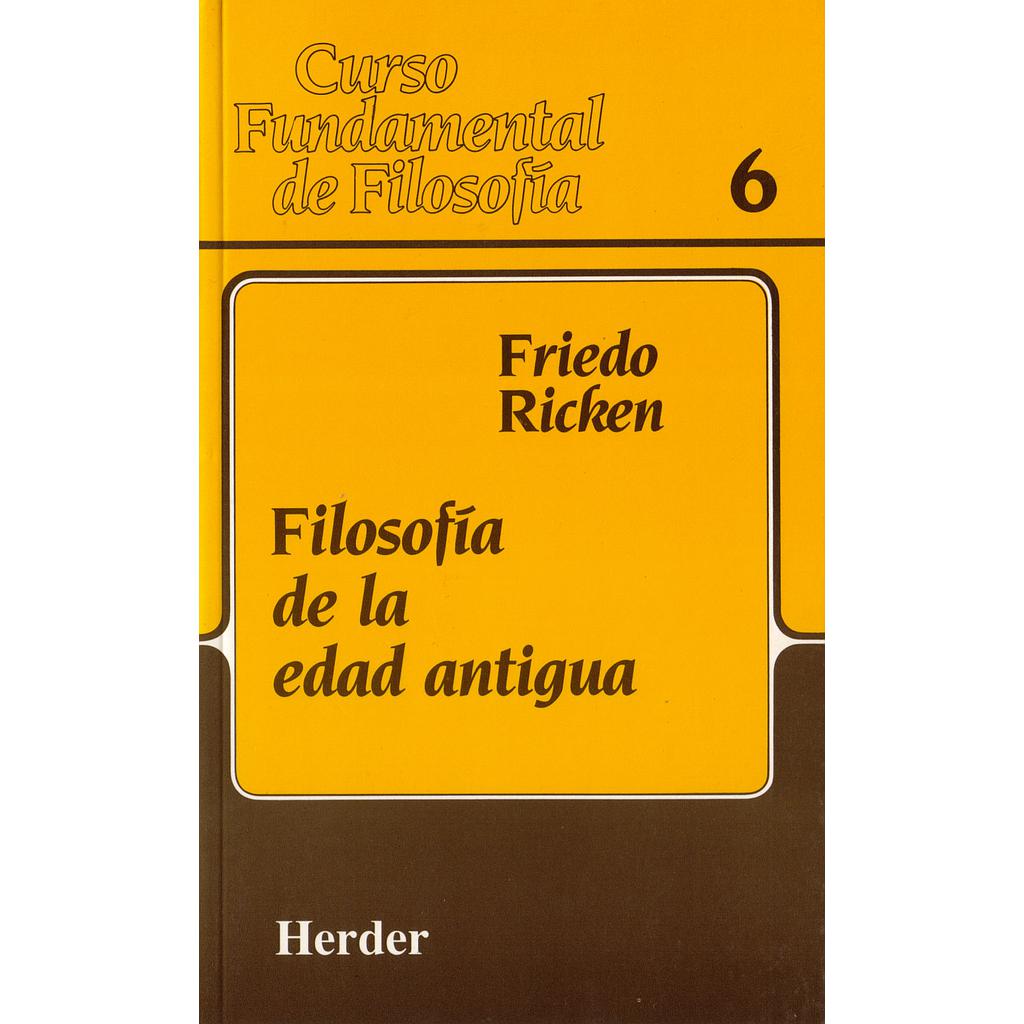FILOSOFIA DE LA EDAD ANTIGUA