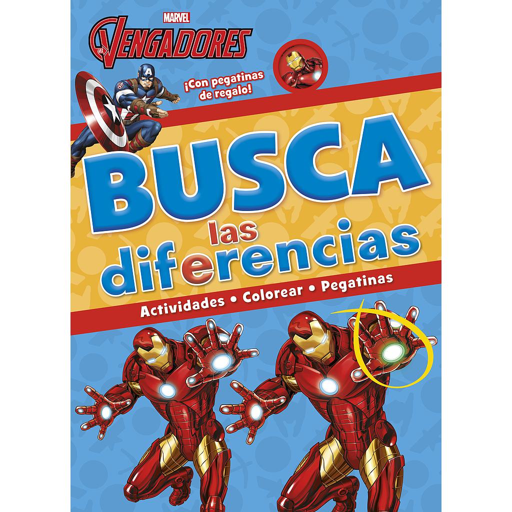 Los Vengadores. Busca las diferencias