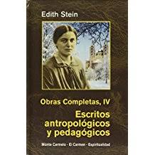 Edith Stein Obras Completas tomo IV