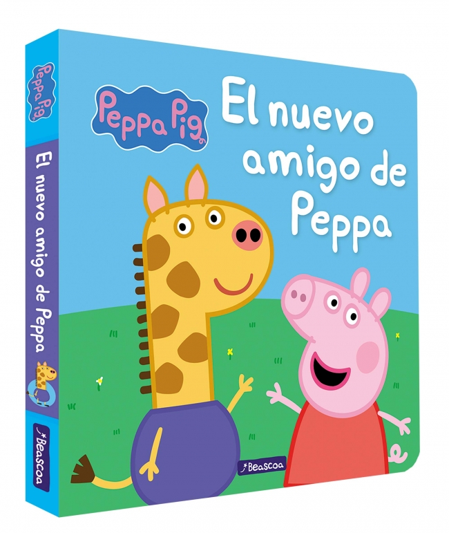 Peppa Pig. Libro de cartón - El nuevo amigo de Peppa