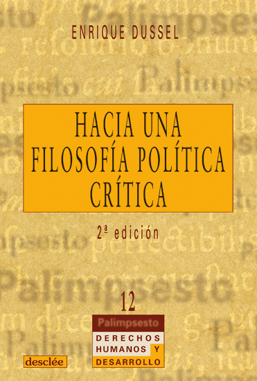 Hacia una filosofía política critica