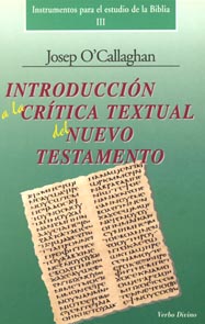 Introducción a la crítica textual del Nuevo Testamento