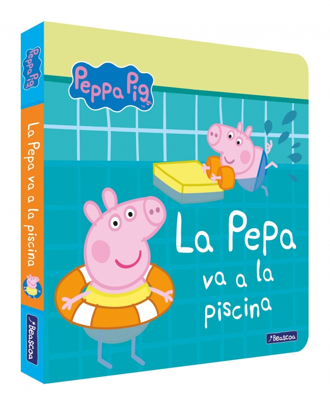 Peppa Pig. Llibre de cartró - La Pepa va a la piscina