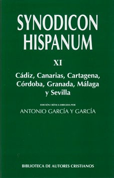 SYNODICON HISPANUM vol. XI