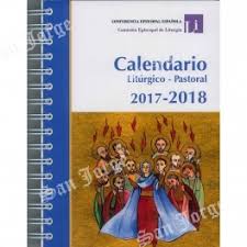 Calendario litúrgico pastoral 2018