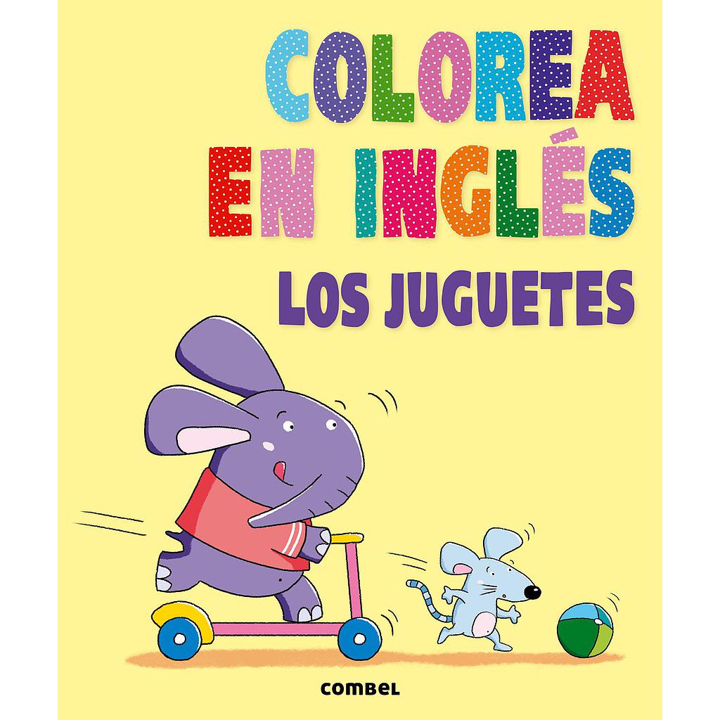 Colorea en inglés. Los juguetes
