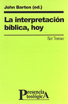 La interpretación bíblica, hoy