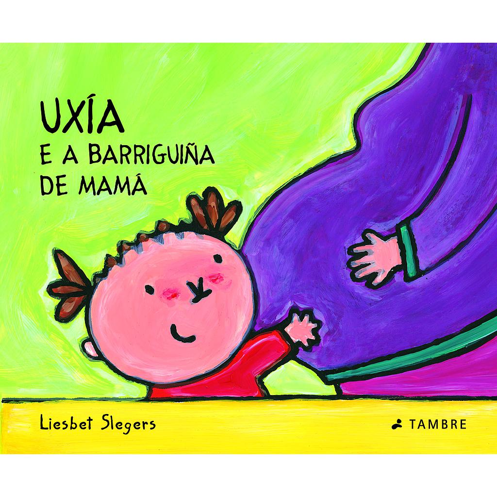 Uxía e a barriguiña de mamá