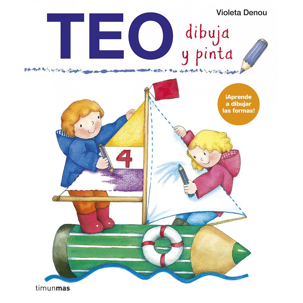 Teo dibuja y pinta